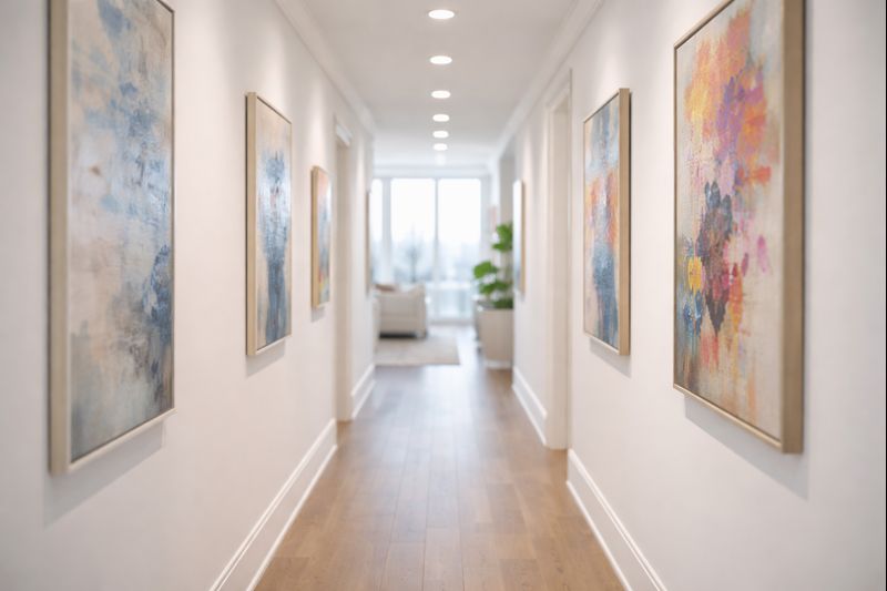 Installation view of project handled by Proper Placement Studio on-site team